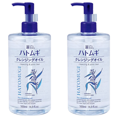 KUMANO 熊野油脂 麗白 卸妝油, 500ml, 2瓶