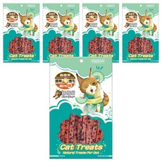 Cat Glory 驕傲貓 腸胃護毛蟲癭果機能雞肉條 60g, 5包, 貓咪腸胃保健零食, 雞肉