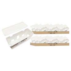 YAMADA 山田化學 集線盒 Set, 白色 3入組, 尺寸約235 x 90 x 90mm, 18個