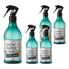 DAILY AROMA JAPAN snow water強效衣物涼感消臭噴霧 柑橘, 350ml, 5瓶