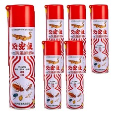 必安住 水性跳蚤蟑螂藥, 600ml, 6瓶