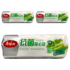 Maryya 美麗雅 抗菌背心袋卷 280入, 中(30 x 38cm), 3組