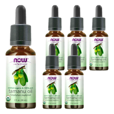 now foods 美國USDA有機認證 純海棠果保濕油, 30ml, 6瓶