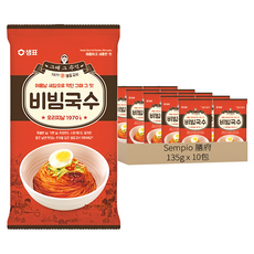 Sempio 膳府 香辣冷拌麵, 135g, 10包
