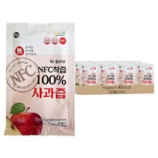 mippeum 美好生活 NFC 100%蘋果汁, 70ml, 100個