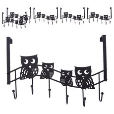 生活屋 閣家 貓頭鷹門板勾 金屬材質, A31060, 6個