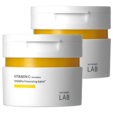 unlabel LAB 維他命C卸妝膏 90g 深層清潔 溫和卸妝 提亮膚色, 2件