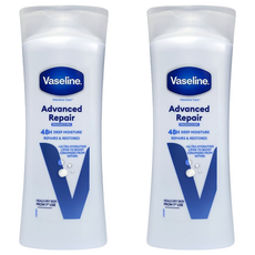 Vaseline 凡士林 潤膚乳液 無香精, 2瓶, 400ml