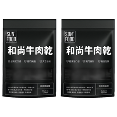 SUNFOOD 和尚牛肉乾, 2包, 100g