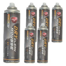 SZ 乾洗深層去汙慕斯, 280ml 頭盔泡沫清潔劑, 6瓶