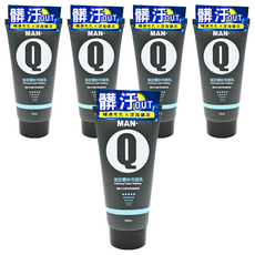 MAN-Q 海泥磨砂洗面乳 100ml, 清除毛孔髒污與老廢角質, 5條