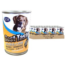 BELICOM 倍力康 美味極品大狗罐 全齡犬, 雞肉 + 牛肉 + 馬鈴薯, 410g, 24罐