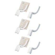 小兔造型握把死角縫隙清潔刷 白色+灰色 磁磚縫隙刷, 3組