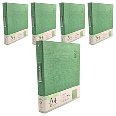 JOY STAR 大人 A4 4孔資料夾, 竹願, 5個