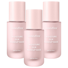 INNISFREE 絲柔保濕妝前飾底乳 粉色 SPF34 PA+, 3瓶