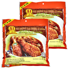 地球山標 A1牌 南洋風味肉類咖哩醬料 230g, 2包