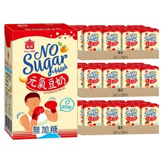 義美 元氣無糖豆奶, 250ml, 72入