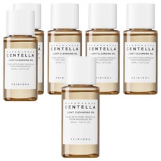 Skin1004 馬達加斯加積雪草輕盈潔面油 溫和卸妝 深層清潔, 30ml, 6個