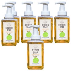 川涌果園 柑橘廚房清潔劑 泡泡瓶, 6個, 500ml