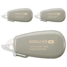 KOKUYO 國譽 ME 象牙白修正帶B罫 5.5mmx6m 泰國製, 雪松, 3個