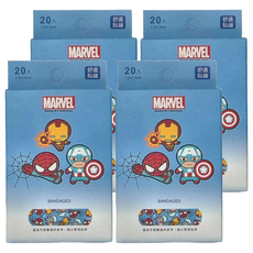 康膚寶 復仇者聯盟系列 貼繃 ML-OK02, 20個, 4盒