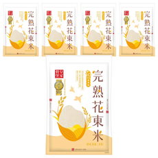 皇家穀堡 完熟花東米, 二等米, 1.5kg, 5包
