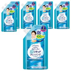 KOSE 高絲 softymo 絲芙蒂 泡沫瞬淨卸粧液補充包, 6包, 180ml