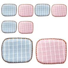 JUSTLIFE 良田客廚 輕菜洗 薄形菜瓜布 顏色隨機, 2個, 4組