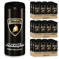 AUTOMOBILI LAMBORGHINI 藍寶堅尼 x YELLOW BULL 能量風味飲料, 330ml, 36瓶