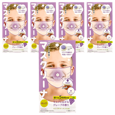 COGIT 口罩爽快貼片 兒童 葡萄 香味持續約5小時, 5盒