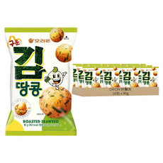 ORION 好麗友 海苔花生球, 90g, 16包