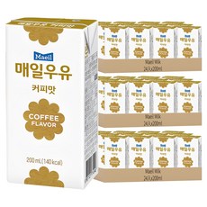 每日牛奶咖啡味，200mL (140 kcal), 72入