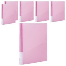 連勤 PP果凍色系四孔3/4吋圓型夾 小背寬, 紅色, 6個