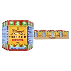 TIGER BALM 虎標 萬金油 紅, 10g, 18罐