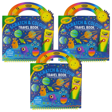 Crayola 藝術旅行書, 款式隨機, 3本