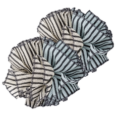 KEYTOSS 詰朵斯 Bamboo 柔色竹炭添加尼龍沐浴球，可重複使用，直徑15cm, 款式隨機, 1入, 2個