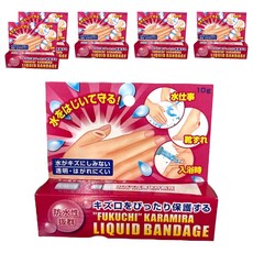 福地製藥 液體絆創膏, 6個, 1入