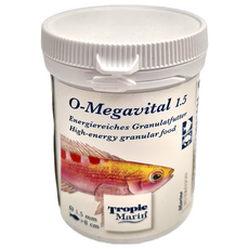 Tropic Marin 勁能量海魚顆粒飼料 O-Megavital 1.5, 75g, 1瓶