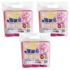 嘟嘟好 環保花香清潔袋 中 500g, 3包