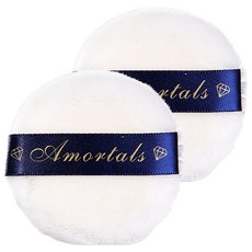 AMORTALS 爾木萄 絲羽輕顏蜜粉撲, 2入