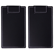 珠友文化 升級版磁性帳單夾 A6, 黑色, 2個
