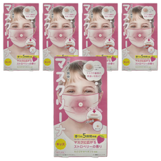 COGIT 兒童口罩爽快貼片 草莓香 一盒10小片入 尺寸: 直徑1.6x0.5cm, 5盒