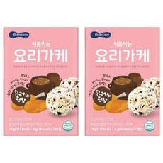 BEBECOOK 初食拌飯香鬆 雞肉味噌, 韓國產食材, 多樣蔬菜, 攜帶式小袋包裝, 不含合成添加物, 28g, 2盒