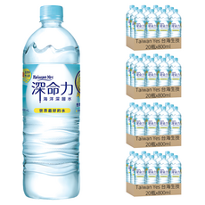 Taiwan Yes 台海生技 深命力 鹼性元素海洋深層水, 800ml, 80瓶