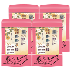 蔘大王 荷葉菊花降降茶包 6g x 10包 4袋