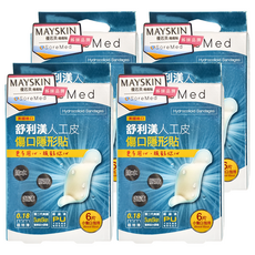SureMed 舒利渼 人工皮隱形貼 6片, 4盒
