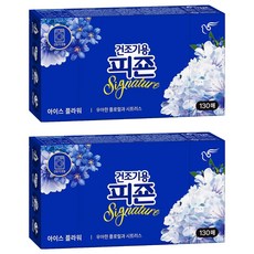 碧珍 烘衣機專用 乾衣柔軟紙 冰花香, 2個, 130入