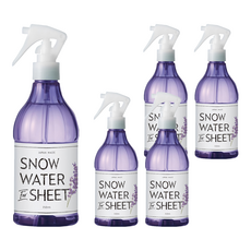 DAILY AROMA JAPAN snow water 寢具涼感消臭噴霧 薰衣草, 5個, 350ml