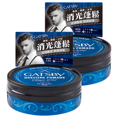 GATSBY 經典消光髮油, 80g, 2件