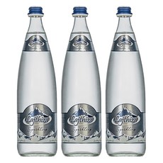 Lajthiza 雷西薩 天然氣泡礦泉水玻璃瓶，pH7.7，低礦物質, 750ml, 3瓶